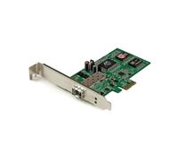StarTech.com Carte réseau PCI Express à 1 port fibre optique Gigabit Ethernet avec SFP ouvert - Adaptateur NIC PCIe SFP