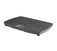 StarTech.com Planche d'équilibre pour postes de travail debout avec surface de tapis souple - Plateau de freeman pour bureaux debout kiné - Repose-pied - gris BALBOARD