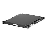 StarTech.com Plateau Coulissant 1U pour Clavier pour Montage en Rack de Serveur - 25 kg - Tiroir Coulissant en Acier de 55,8 cm de Profondeur pour Rack d'Equipement AV, Réseau 19" (SLIDESHELFD)