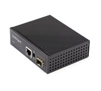 StarTech.com PoE+ Industrial Fiber to Ethernet Media Converter 60W - SFP to RJ45
