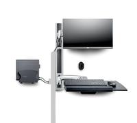 StarTech.COM Poste de Travail Mural, Support VESA de Moniteur/Écran 32" Support pour Écran/Moniteur (10kg) - Support