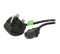 StarTech.com PXT101UK câble électrique Noir 1,8 m BS 1363 Coupleur C13