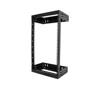 StarTech.com Baie de Brassage Murale 19 pouces 18U - Rack Mural Profondeur Réglable 12-20" - Rack Réseau Ouvert Équipement AV/Data/IT & Switch Réseau- Baie Informatique 18U (RACK-18U-20-WALL-OA)...