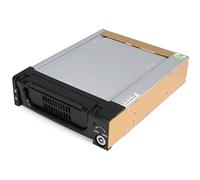 StarTech.com Rack amovible robuste en aluminium 5,25" avec ventilateur pour disque dur SATA 3,5" - Tiroir HDD 3,5 pouces (DRW150SATBK)
