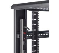Startech.com 42u server rack cabinet - 4-post adjustable depth (5.9" t