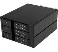 Startech.Com Rack Mobile En Aluminum Sans Tiroir Pour 3X Disque Dur Sas Ii/Sata Iii 6 Gbps - Hot Swap (Hsb3Satsasba)[Z1344]