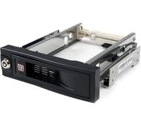 Startech.Com Rack Mobile Hot Swap Sans Plateau De 13,3Cm Pour Disque Dur De 3,5 Pouces, Boîtier De Fond De Panier Sata Interne, Baie De Disque Verrouillable (Hsb100Satbk)[Z415]