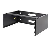 StarTech.com Rack Mural 4U - Support à Fixation Murale 19" - Profondeur 35cm (Low Profile) - Support Mural pour Panneaux de Brasage et Équipement Informatique - Max 20kg (WALLMOUNT4) - support de montage pour périphérique réseau - 4U - 19"