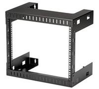 StarTech.com Rack Réseau Mural 8U à 2 Montants, Rack Serveur 19" à Cadre Ouvert, Profondeur 12" , Rack de Données Mural pour IT/AV/Panneau de Patch/Equipement IT - Écrou et Vis de Cage Inclus - Rack -