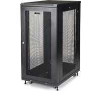 StarTech.com Rack Server 24U Freestanding 450kg Black Steel Gestion optimisée des câbles