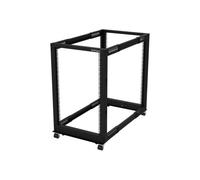 StarTech Rack serveur 4POSTRACK18U réglable 18U 4 montants cadre ouvert 55,9–101,5 cm