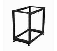 StarTech Rack serveur 4POSTRACK18U réglable 18U 4 montants cadre ouvert 55,9–101,5 cm
