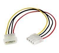 StarTech.com Rallonge d'alimentation LP4 30 cm