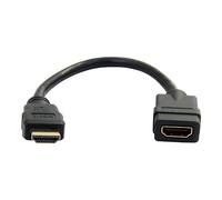 StarTech.com Rallonge HDMI 15,2cm - Câble HDMI Court M/F - Rallonge de Câble HDMI 4K - Économiseur de Port HDMI UHD 4K30Hz M/F - HDMI 1.4 Haut Débit - 28AWG - Rallonge de Cordon HDMI