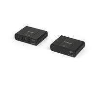 StarTech.com Rallonge USB 2.0 à 4 Ports Via Ethernet/IP - Jusqu'à 100 m - USB sur Gigabit LAN ou câble d'extension Cat5e/Cat6 (RJ45) - Kit d'extension USB (USB2G4LEXT2NA)