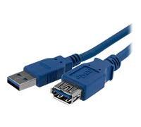 StarTech.com Câble d'extension bleu SuperSpeed USB 3.0 A vers A 1 m - M/F