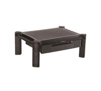 StarTech.com Rehausseur d'Écran Réglable MONSTADJD (13-32") - Support Bureau Noir, Charge Max. 10kg, Tiroir Intégré, Colonnes Modulaires, 330x435x168mm