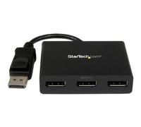 StarTech Répartiteur DisplayPort MSTDP123DP Hub MST 3 ports DP 1.2 4K30Hz/1080p60Hz Windows