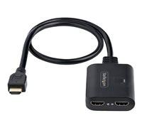 StarTech.com 2-Port HDMI Splitter, 4K 60Hz HDMI