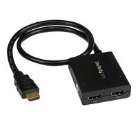Startech Splitter Vidéo Hdmi 4k à 2 Ports-1 One Size Black