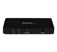 StarTech.com Répartiteur vidéo HDMI 4K à 2 ports - Splitter HDMI 1 x 2 avec boîtier en aluminium - 4K @ 30Hz - commutateur vidéo/audio - 2 ports