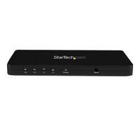 StarTech.com Répartiteur vidéo HDMI 4k à 4 ports - Splitter HDMI 1 x 4 avec boîtier en aluminium - 4k @ 30Hz - Commutateur vidéo/audio - 4 x HDMI - de bureau - pour P/N: ST121HDBT20L...