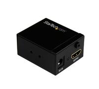 StarTech.com Répéteur HDMI HDBOOST, Amplification jusqu'à 35m, Résolution 1080p 60Hz, Audio 7.1, Egalisation ajustable, Montage mural, Noir