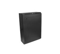StarTech.com RK630WALVS Rack Serveur Vertical Mural 6U, Profondeur 76cm, Acier Noir, Charge 90kg, EIA/ECA-310-E, Verrouillage Porte Avant