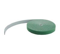 Rouleau de ruban à bouclettes auto-grippantes - 7,6 m - Vert - Gestion des cables - Reutilisable (HKLP25GN) - Fermeture adhésive - 7.62 m - vert -
