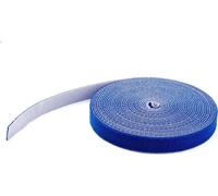 StarTech.com Rouleau de Velcro de 7,6 m - Attaches de câbles en Velcro réutilisables et découpables - Rouleau de Velcro industriel / Rouleau de Velcro - Velcro pour la gestion des câbles - Bleu