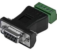 StarTech.com RS422 RS485 Serial DB9 -> Adaptateur de bloc terminal, noir