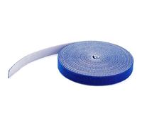 StarTech.com Ruban Auto Agrippant - Rouleau de 30,5 m pour Gestion de Câbles - Attaches Câble Ajustables - Sangles de Gestion de Câbles Auto-agrippantes et Réutilisables - Bleu (HKLP100BL)