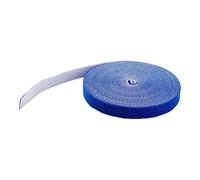 StarTech.com Ruban Auto Agrippant - Rouleau de 7,6 m pour Gestion de Câbles - Ruban Auto-Agrippant - Attaches Câble Ajustables - Sangles de Gestion de Câbles Auto-agrippantes et Réutilisables - Bleu