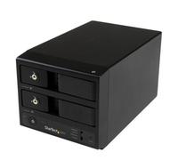 StarTech.com Boîtier USB 3.0 / eSATA sans tiroir pour 2 disques durs SATA III 3,5" avec UASP, SATA 6Gb/s et échange à chaud