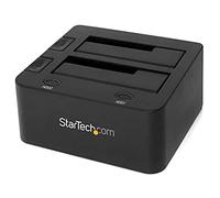 StarTech.com SATDOCK22U3S Noir USB B - 2 Bay USB 3.0