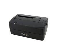 StarTech.com Station d'Accueil pour Disque Dur USB 3.0 à SATA à Baie Unique, Dock pour HDD USB 3.0 (5 Gbps), Docking Station pour HDD/SSD Externe 2,5/3,5" SATA I/II/III - Chargement par le Haut