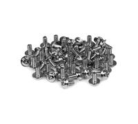 StarTech.com SCREWM3 : Vis de montage M3 x 6 mm pour ordinateur - Lot de 50 (Profondeur 6.3mm, Poids 32g) Installation carte mère, disques