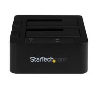 StarTech.com Station d'accueil USB 3.0 / eSATA pour 2 disques durs SATA III de 2,5 / 3,5 - Dock HDD / SSD avec UASP