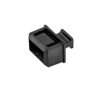 StarTech.com SFPCAP10 : Kit de 10 Bouchons Anti-Poussière SFP/SFP+ en TPE Noir pour Ports de Commutateurs Réseau (14.6x10.1x14.9mm, 1g) Conforme RoHS