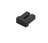 StarTech.com SFPLCCAP10 - Cache-poussière pour port LC SFP/SFP+/XFP (Paquet de 10), Caoutchouc Noir, 18x15x7mm, Conforme RoHS
