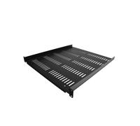 StarTech.com SHELF-1U-20-FIXED-V Étagère Rack 19" 1U Acier SPCC 2.0mm, Profondeur 508mm, Charge 25kg, Ventilation Optimisée, Conforme EIA/ECA-310-E