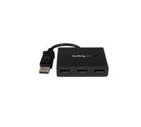 StarTech Répartiteur DisplayPort MSTDP123DP Hub MST 3 ports DP 1.2 4K30Hz/1080p60Hz Windows
