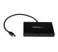 StarTech.com Splitter multi-écrans Mini DisplayPort vers 3x HDMI - Hub MST à 3 ports. Modes vidéo pris en charge: 1080p,720p.