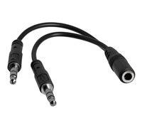 StarTech.com Splitter pour casque 3,5 mm - F/M