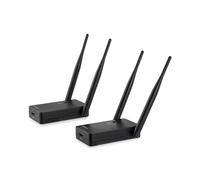 StarTech.com ST121WHDLR Extendeur HDMI sans fil 1080p 200m, Audio LPCM 5.1/7.1, Latence Faible, TX/RX, HDMI 1.3, USB Mini-B, IR, Noir