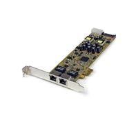 Carte Réseau PCI Express - STARTECH - 2 ports Gigabit Ethernet RJ45 - POE/PSE