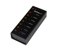 StarTech.com Hub USB 3.0 à 7 ports - 5Gbps - Concentrateur USB à montage mural / sur bureau avec boîtier métallique