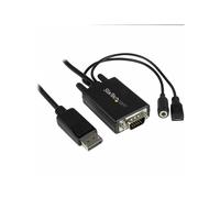 ST DP2VGAAMM3M - Câble, prise DP > prise VGA, audio, 3,0 m