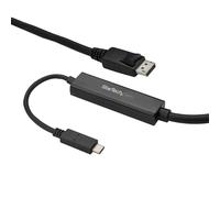 STARTECH.COM StarTech.com Câble adaptateur USB-C vers DisplayPort 4K 60 Hz de 3 m - Noir