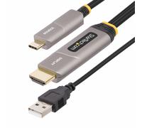 STARTECH.COM StarTech.com Câble USB-C vers HDMI 2.0 Optique Actif (AOC) de 15,2m, 4K 60Hz, Classé CL3, Câble Optique Actif, Câble Adaptateur